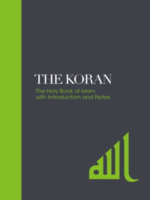 cover image of The Koran